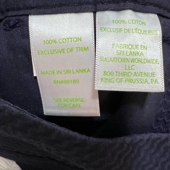 Woman's Lilly Pulitzer The Jayne Shorts Size 16 - Picture 6 of 7